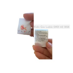 Mác vải satin lụa gắn rèm cửa