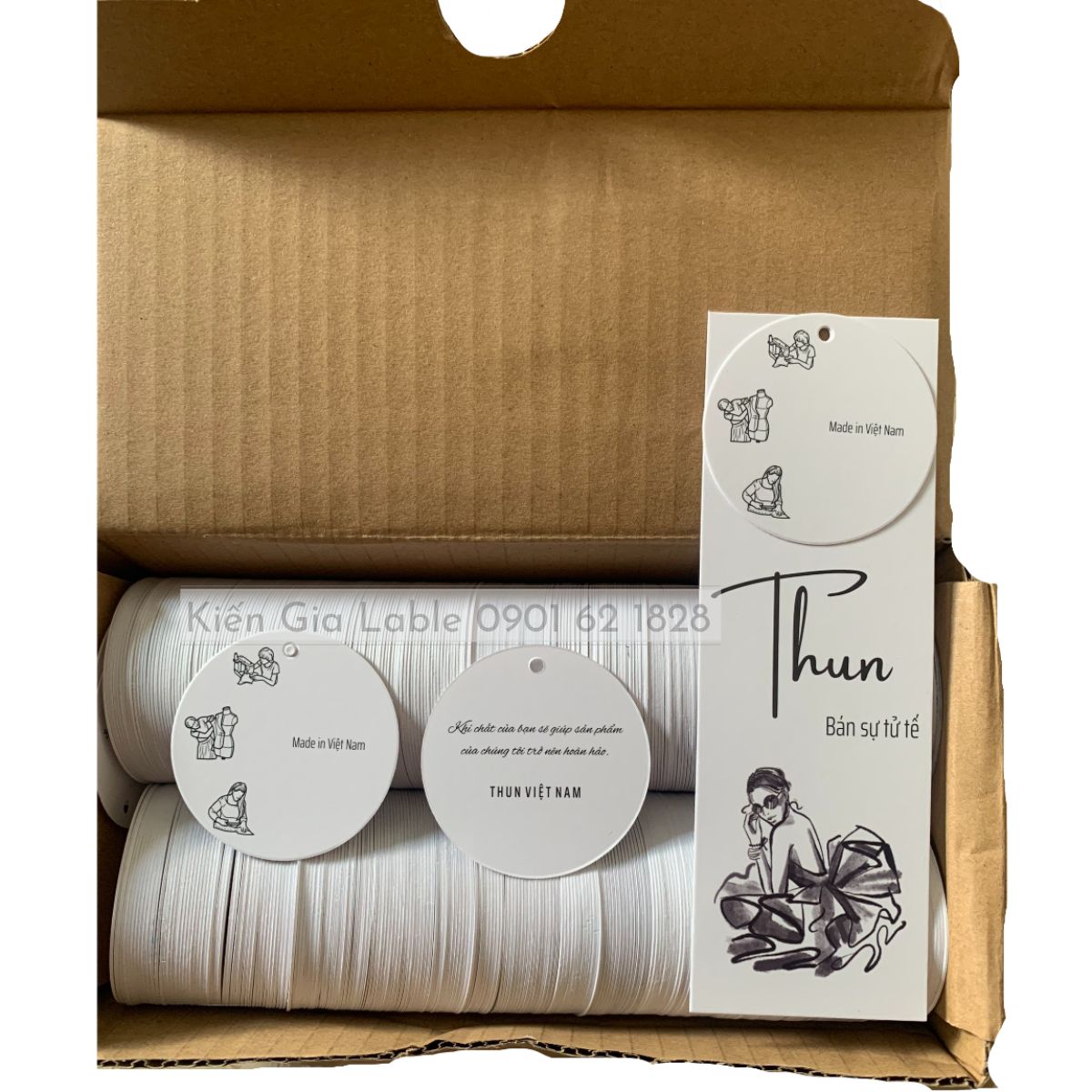 Tag giấy bế tròn - Ảnh 2