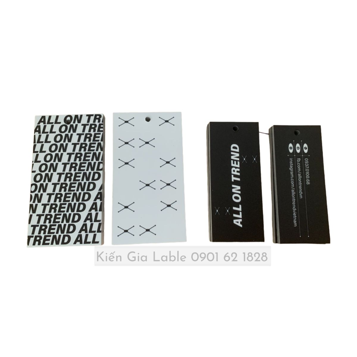 Tag giấy đôi (2 tag) - Ảnh 2