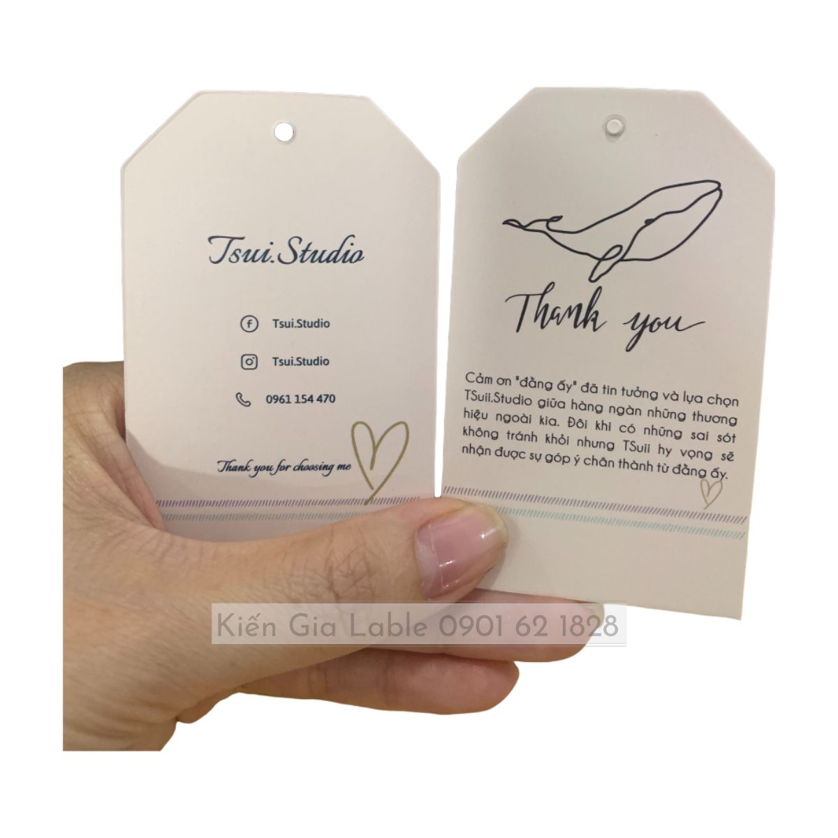 Tag giấy bế - Ảnh 2