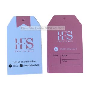 Tag giấy kiểu