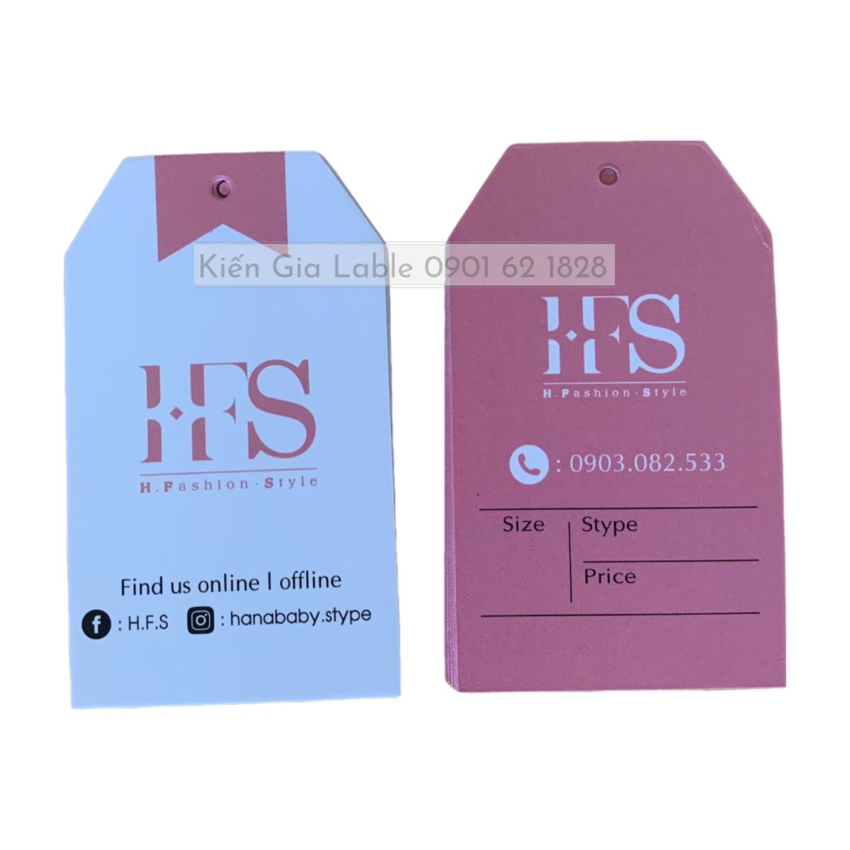 Tag giấy bế - Ảnh 3