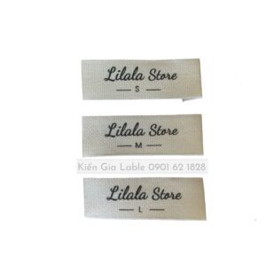 Mác cotton in size sẵn