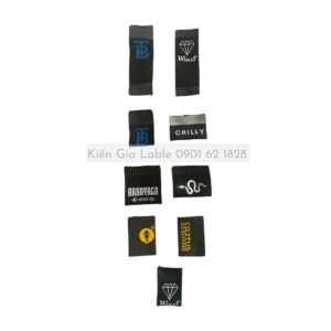 Mác dệt gắn line ống tay áo